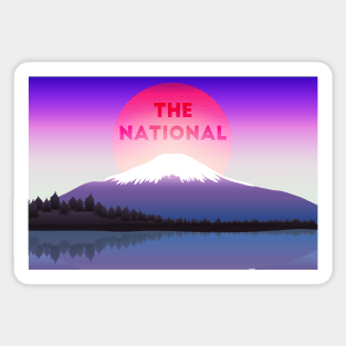 The National Band Mount Fuji Sticker